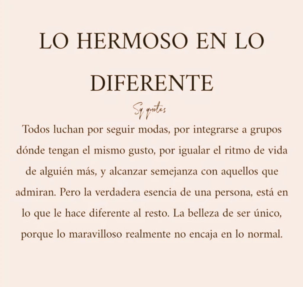 HannaArranz's tweet photo. Lo hermoso en lo diferente https://t.co/R2F2Fwr5bl