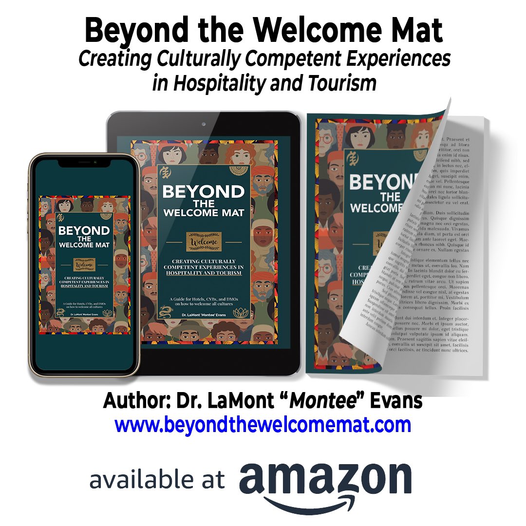 themojaevans's tweet photo. I am excited the launch of my new book. This journey has been all about building a more inclusive hospitality industry. Get your copy today at Amazon. https://t.co/qMwzob6n50 https://t.co/qC4QiZNiwE