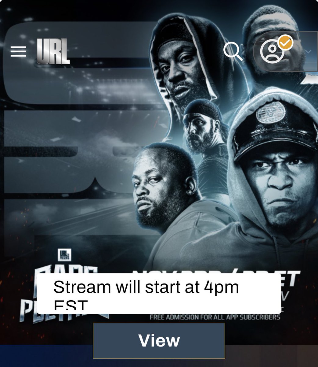 Ultimate Rap League tweet media