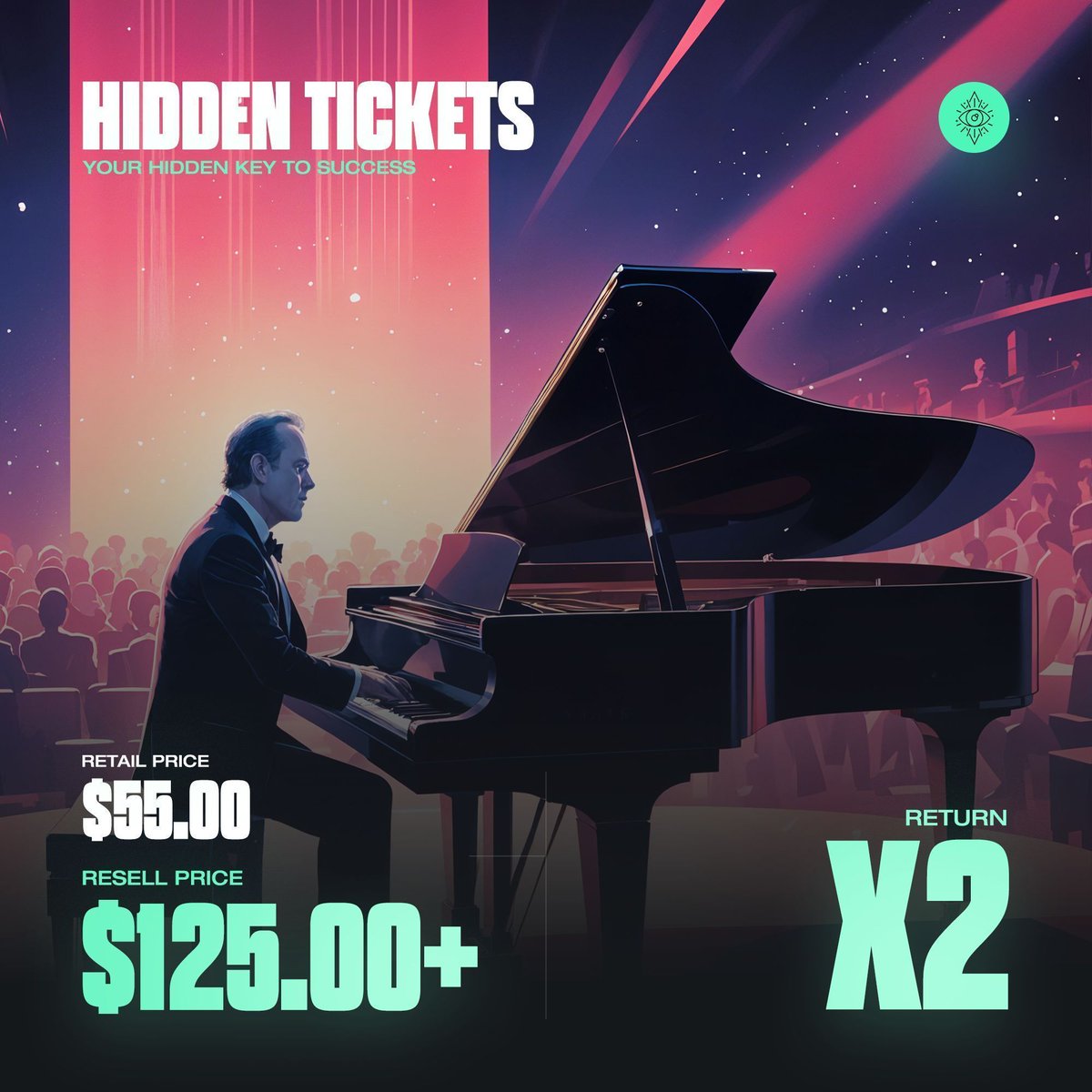 hiddensociety's tweet photo. You hear a piano, we hear money printing💰

With no shortage of venues, we cash out daily👇
https://t.co/IfP3kdsviI https://t.co/OUj8RBt0mS