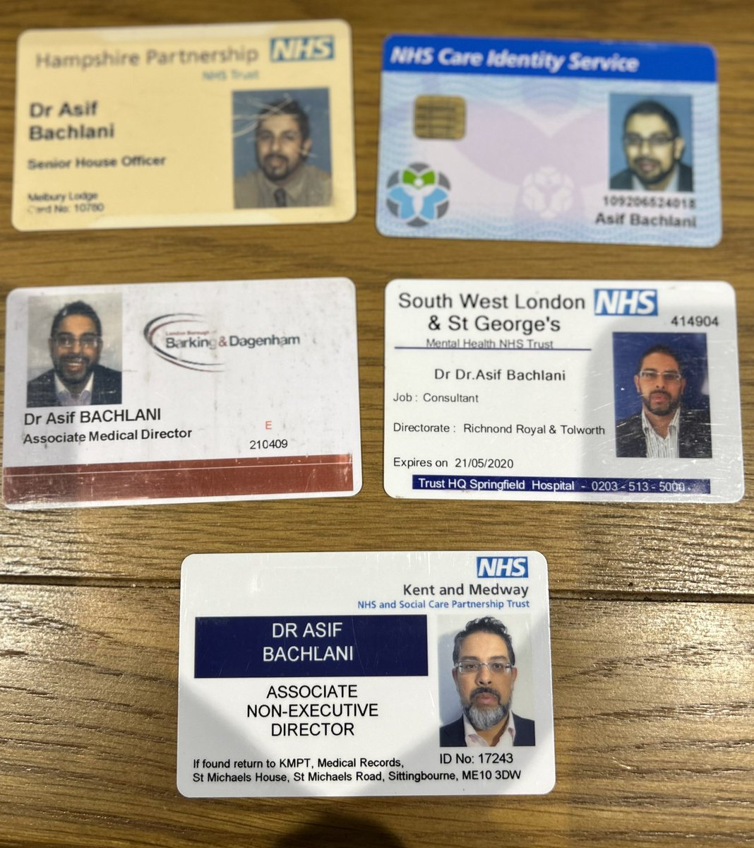 Asifmbachlani's tweet photo. Grateful2 @kmptnhs for long service awards for 20yrs (18+2) of service
with the nhs!
It’s been an honour working in the nhs➡️18 years as a clinician & 2yrs as an aNED #nelft #swlstg #kmpt @drmfirdosi @mohanbhat101 @DrShahidLatif @Sky_N_Air @wmakala @adave_NHS @Rebel_no_cause_ https://t.co/1LktfQd9AX
