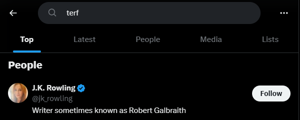 Dang, twitter's search got really good