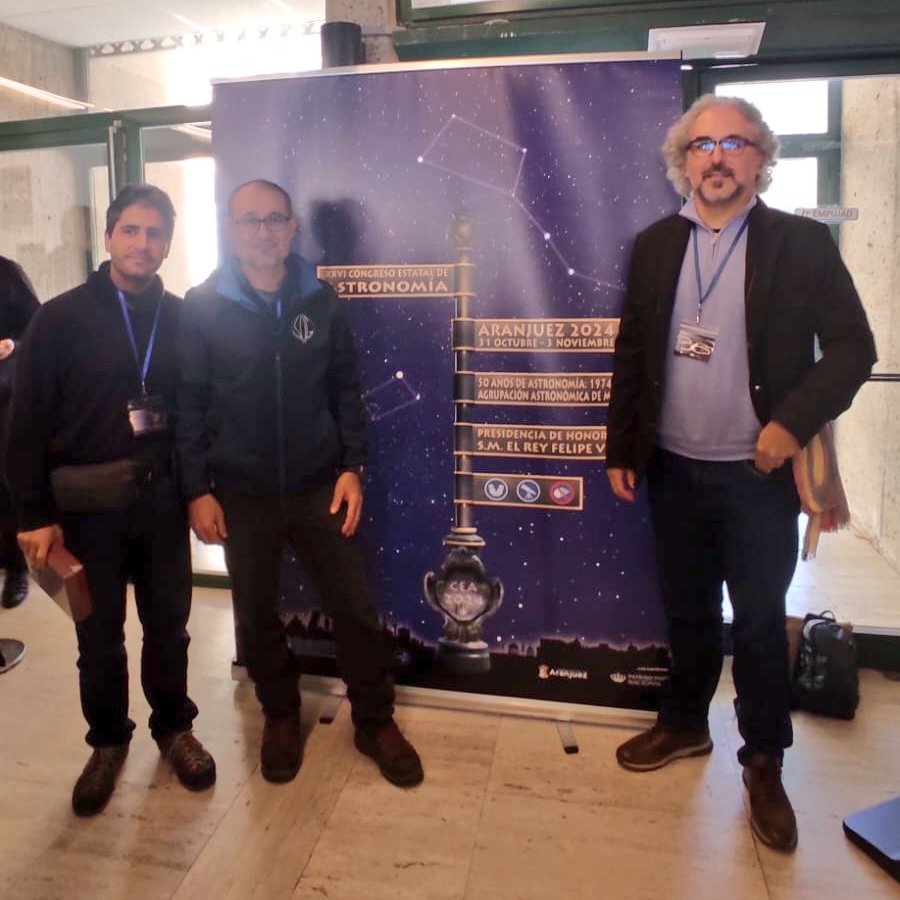 astrogranada's tweet photo. La Sociedad Astronómica Granadina ha estado en el @cea2024 en #Aranjuez participando estos días (1, 2 y 3 de Noviembre) con otras asociaciones y agrupaciones astronómicas de todo el territorio nacional en todas las actividades organizadas durante el Congreso Estatal de Astronomía https://t.co/EGV7gBW0O6