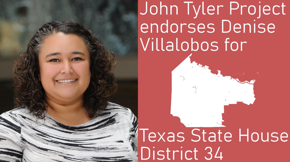 ProjectJTyler's tweet image. The John Tyler Project is proud to endorse Denise Villalobos! Running on defunding your local school system that is already millions of dollars in debt is something we strongly support. We hope to see Villalobos win this Tuesday.
