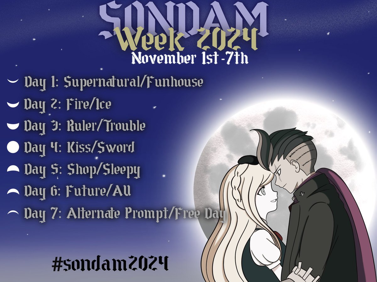 Day 3: Trouble. Things are heating up with the Overlord of Ice. 😏 #sondam #sondamweek2024 #danganronpa #danganronpa2 #sonianevermind #gundhamtanaka #usamidanganronpa