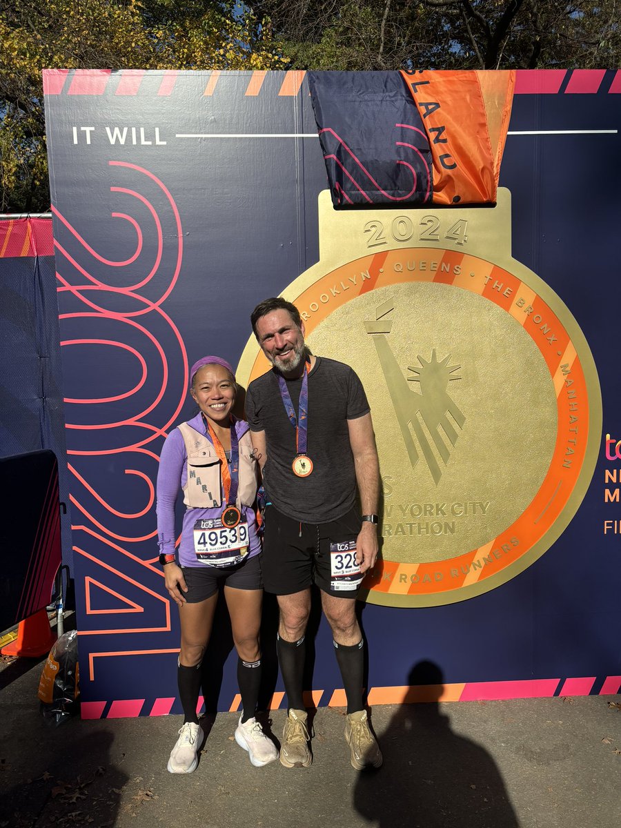 It was everything I ever imagined and so special to run it with <a href="/JTorresSpringer/">Jamie Torres-Springer</a>. Every year on marathon day, we get to fall back in love with our incredible city. Congratulations to all the runners!