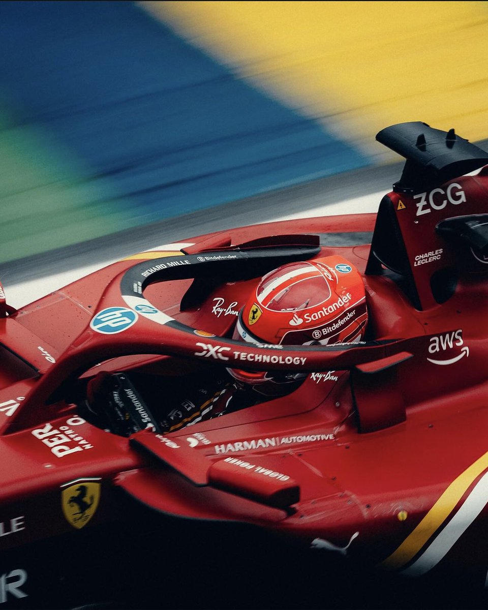 Charles_Leclerc's tweet photo. P5 today. It’s been a tough weekend for conditions and for overall pace as a team. But we’ll be back stronger than ever in Vegas. ❤️ https://t.co/Qtr7O7Av6Z