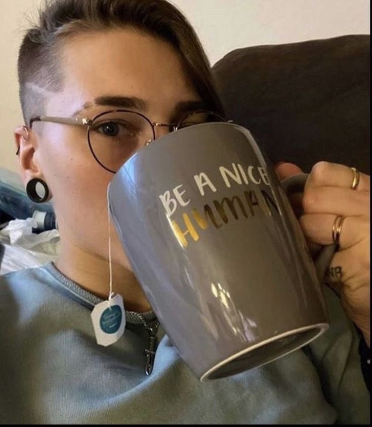 Joshitanium's tweet photo. I love and respect my friends who are nice humans and respect mental health and when to stop. I respect friends who can talk about things and be supportive and nice. I’ll just leave this here. And that’s the tea. Rhea Ripley has a mug for that. #BeANiceHuman🧸 https://t.co/Z2O4AnH2kV