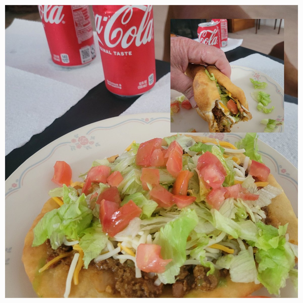 We made a lil batch of Navajo Tacos