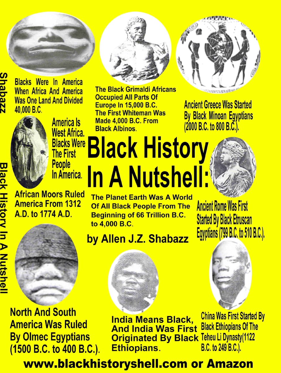 Math7Science's tweet image. GREAT BOOK! THE HIDDEN HISTORY OF THE BLACK RACE. Now available on paper back. Order your copy today.