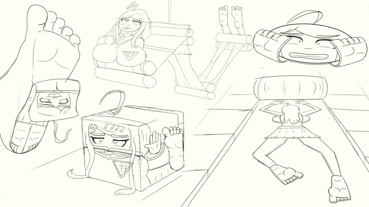 More flats/tf practice with one of my fave gals! Will probably add lines and color when I have time 💫
#flattening #平面化