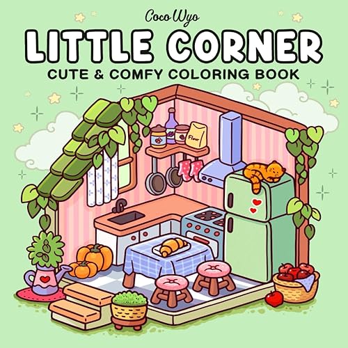 bubblesisgaming's tweet photo. I just received Little Corner: Coloring Book for Adults and Teens, Super Cute Designs of Cozy, Hygge Spaces for Relaxation (Cozy Spaces Coloring) from oxgeexo via Throne. Thank you! https://t.co/sreyNlIq4a #Wishlist #Throne https://t.co/jw1H5jr9kO