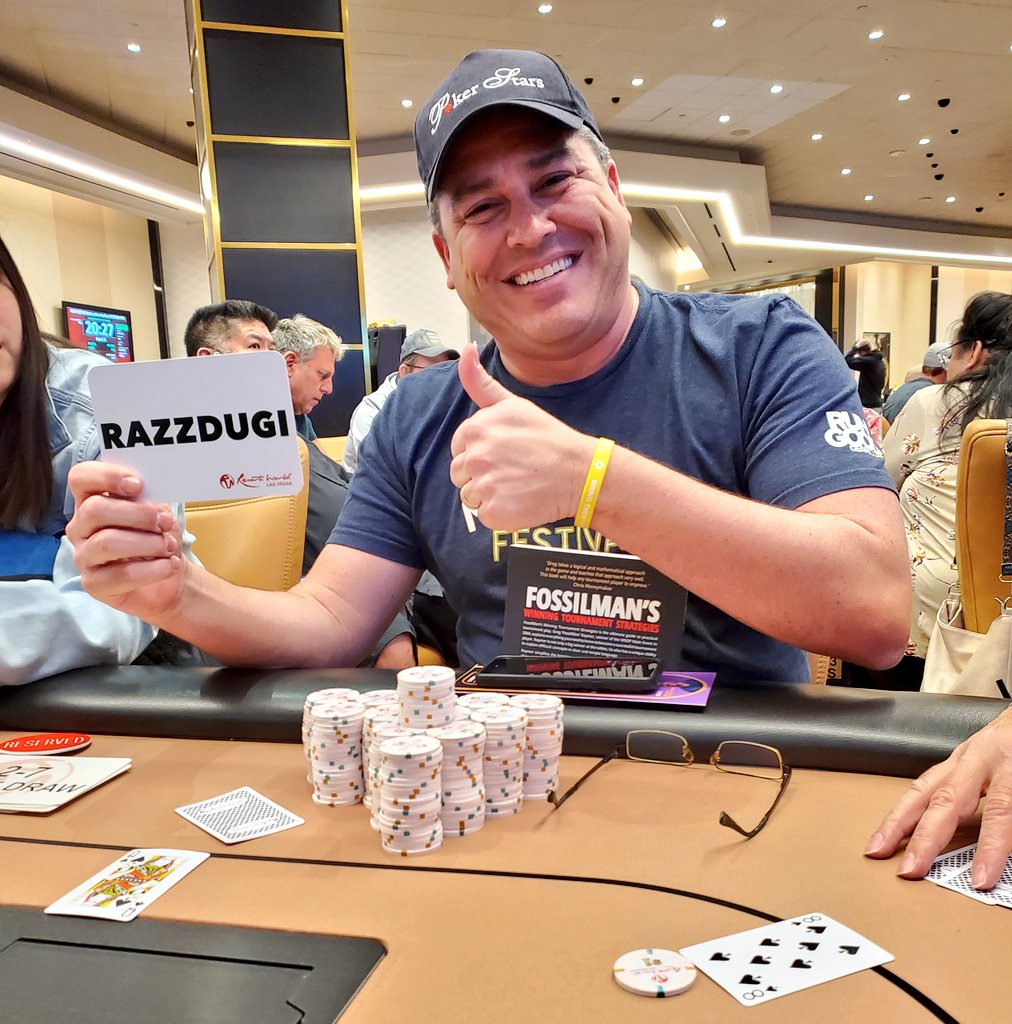 🍁🇨🇦 Chad McVean 🇨🇦 🍁 (@veaner85) on Twitter photo 📣👉 Well, it started......
Look at the smile on the birthday boy!
Come down to <a href="/PokerRoomRWLV/">Resorts World Poker Room</a> to jump in the fun of <a href="/cardplayerlife/">Robbie Strazynski</a>'s Mixed Game Festival IX! 🥳👍
#pokerlife #Vegas30 #MGFIX #CallRazzOnRobbie #NAPTLasVegas 📣👉 Well, it started......
Look at the smile on the birthday boy!
Come down to <a href="/PokerRoomRWLV/">Resorts World Poker Room</a> to jump in the fun of <a href="/cardplayerlife/">Robbie Strazynski</a>'s Mixed Game Festival IX! 🥳👍
#pokerlife #Vegas30 #MGFIX #CallRazzOnRobbie #NAPTLasVegas
