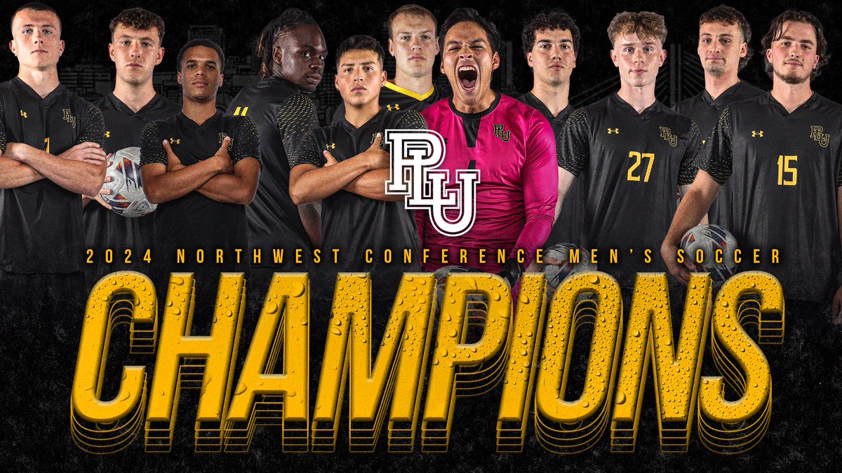 Conference Title: Defended 🔥

PLU Men’s Soccer’s 4-0 win over George Fox on Sunday means they clinched the 2024 Northwest Conference Title! Your Lutes are back-to-back conference champions… on Senior Day!

#GoLutes <a href="/PLU_MensSoccer/">PLU Men's Soccer</a>