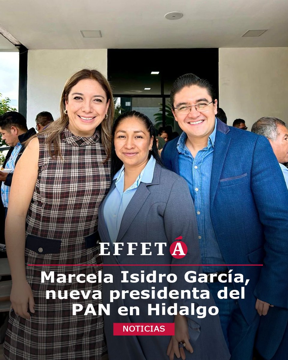 effetainfo's tweet image. 🔵 Con 62 de 81 votos, Marcela Isidro García, originaria de Nicolás Flores, fue electa como presidenta del Partido Acción Nacional (PAN) en Hidalgo para el periodo 2024-2027.

Sigue leyendo 👇🏼👇🏼
effeta.info/?p=157884

#PANHidalgo #Elección2024 #ComunidadesIndígenas…