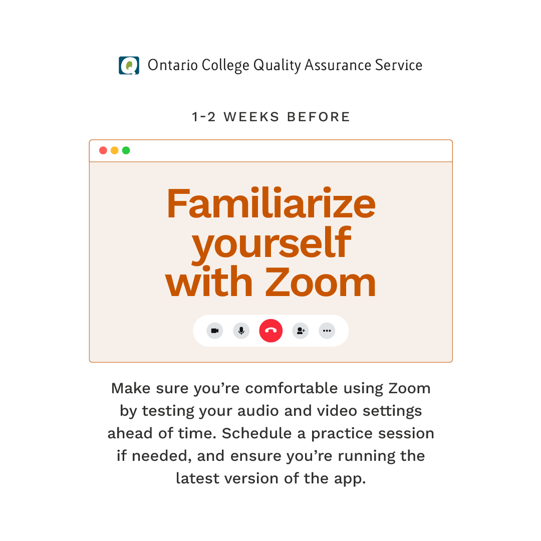 ocqas's tweet photo. Preparing for a virtual audit visit? Here are three essential tips to help you make the most of it: get comfortable with Zoom, set up a focused workspace, and eliminate distractions on the big day.

#OCQAS #QualityAssurance #OntarioColleges #Ontario #education #collaboration https://t.co/tMin7UTHmx