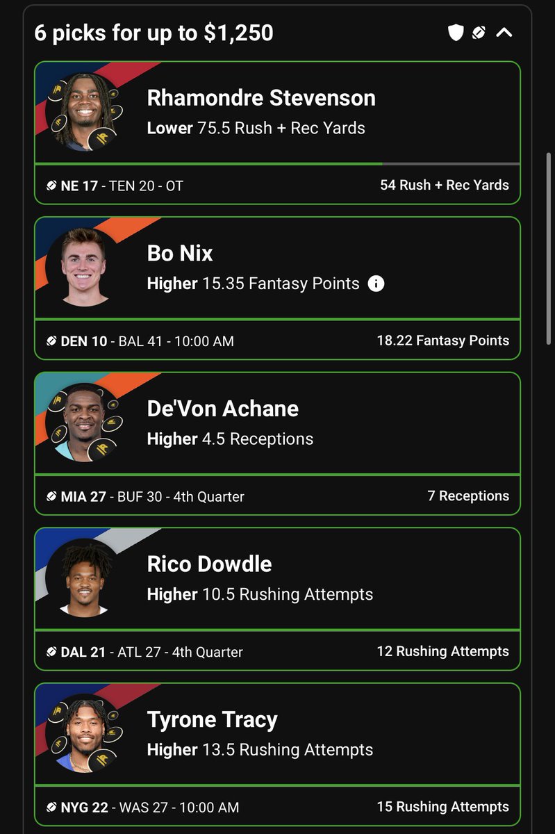 YourFriendKyle_'s tweet photo. *$100 GIVEAWAY RETWEET TO ENTER*

BANGGGGG! 6/6 $50 ➡️ $1,250

YOU NEED TO SIGN UP FOR UNDERDOG RIGHT NOW TO START CASHING THESE WITH US.

Use code YFK when you sign up on Underdog for up to $1,000 in bonus CASH!

https://t.co/Q7TzBdMmT0 https://t.co/JRJyL8BIEU