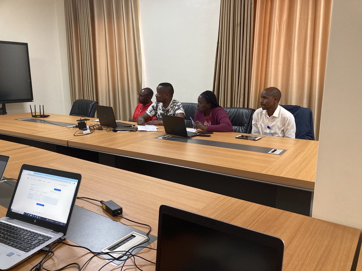 29.10.2024: A Training of #Heads of 5 Health Centers under Supervision of <a href="/NyabikenkeH/">Nyabikenke District Hospital</a> of <a href="/Muhangadis/">MUHANGA District</a> in <a href="/RwandaSouth/">Southern Province | Rwanda</a> on the usability of e-LMIS. They committed to improve the usability of this tool of Supply chain management. Thanks to <a href="/RwandaSupply/">Rwanda Medical Supply Ltd</a> for availing a Trainer