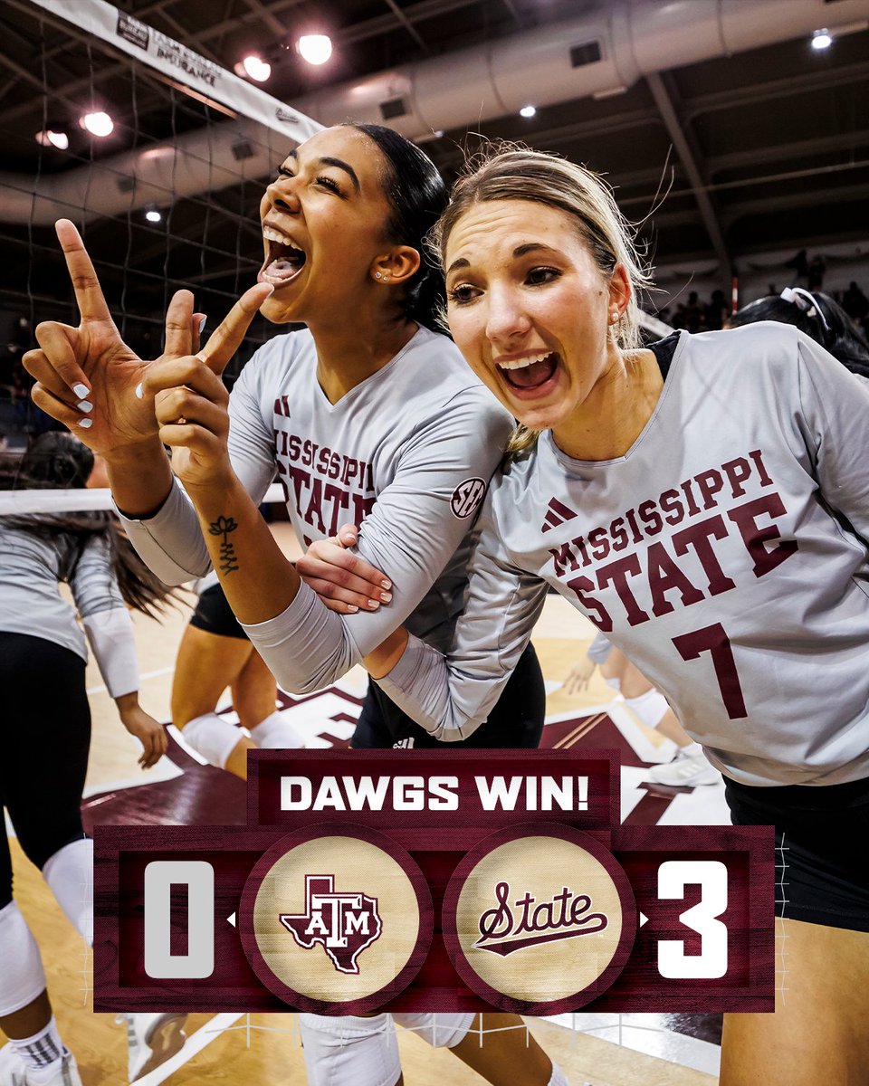 Leaving College Station saying DAWGS WIN AGAIN!

#HailState🐶