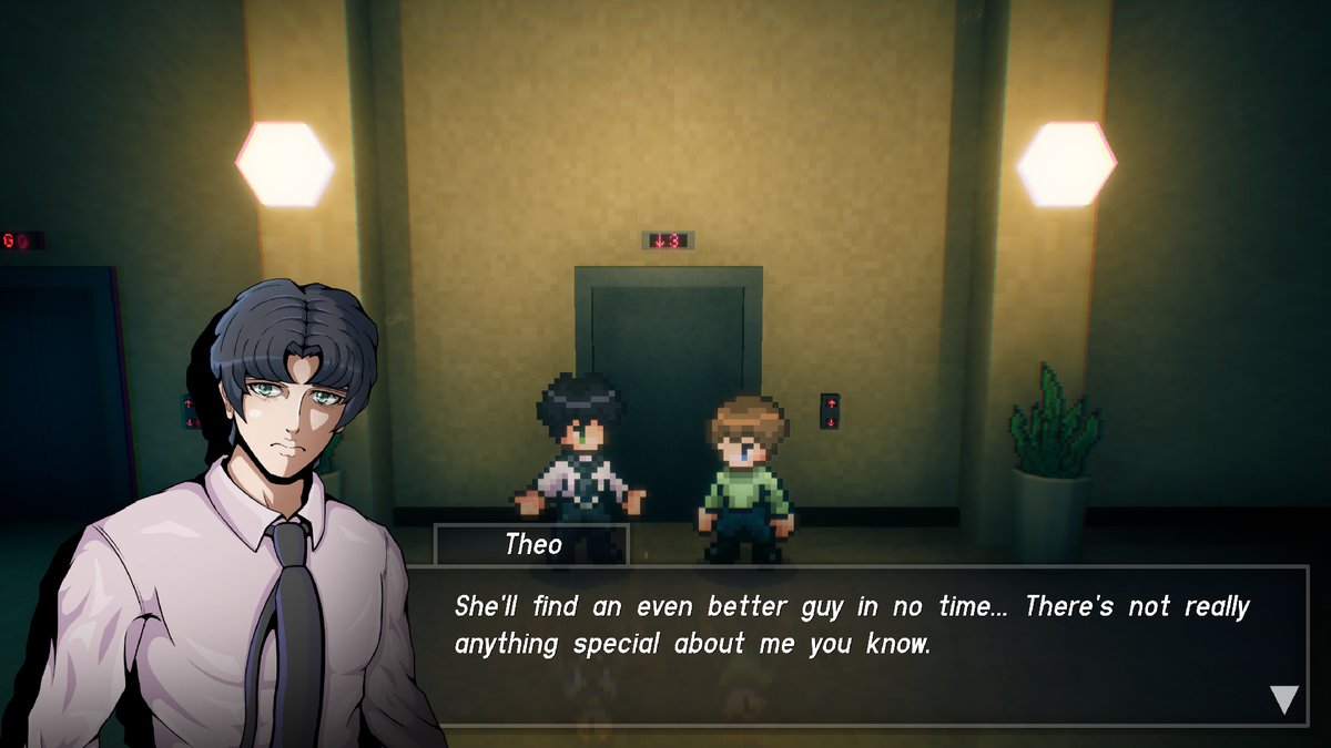 workplacegame's tweet image. Theo needs a tad more confidence...
.
#indie #indiedev #indiegamedev #indiegame #gamedev #gamedevelopment #gamedeveloper #ue5 #2dgame #HD2D #unrealengine #unrealengine5 #pixelart #digitalart #animeart