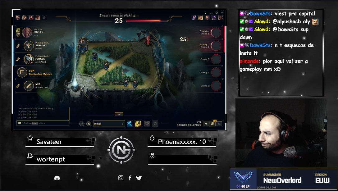 Estamos de volta malta!

twitch.tv/NgunsL0L