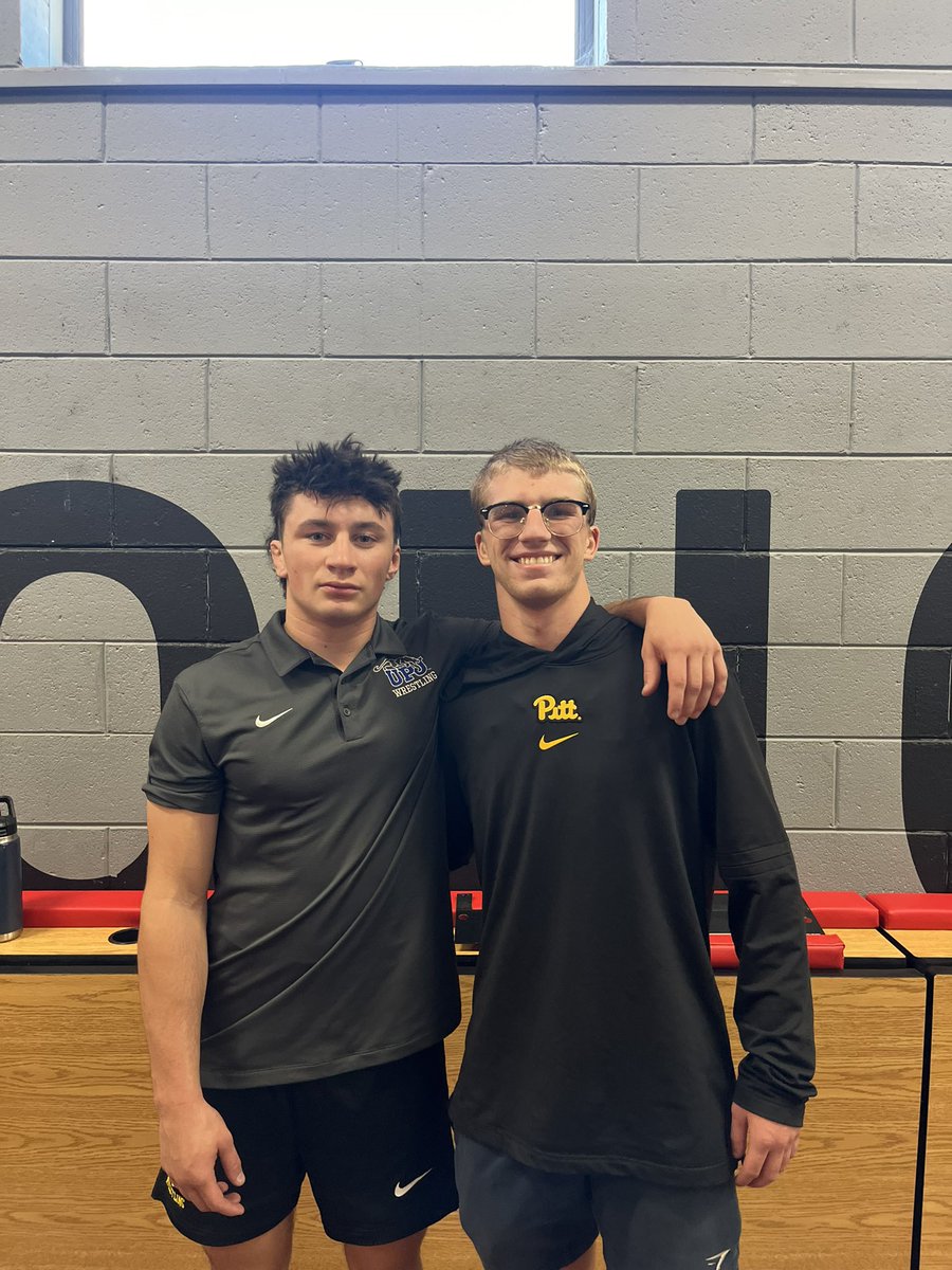Congrats to Tyson Cook, Trent Hoover and Bradley Morrison on finishing in the top 8 at the Clarion open. Connor Demcher and Eli Long also finished in the top 8 at the East Stroudsburg open! 

#upjwrestling #brothersforlife