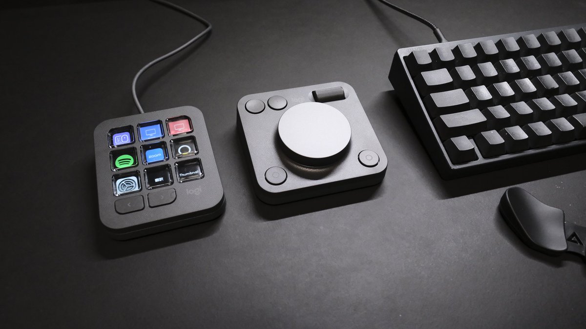 hirama1406's tweet photo. MX Creative Console!キーパッドとダイヤルパッドの2つでワンセットの左手デバイスで日々作業をサポート!
#ブログ更新
#MXCreativeConsole
#左手デバイス
#レビュー
https://t.co/Re8EtI9IRs https://t.co/1ZRLruOP8c