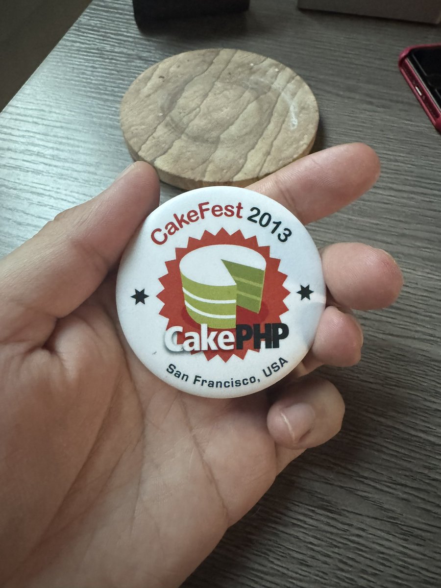 savant's tweet image. Found this when cleaning out a box of old video game stuff #cakephp