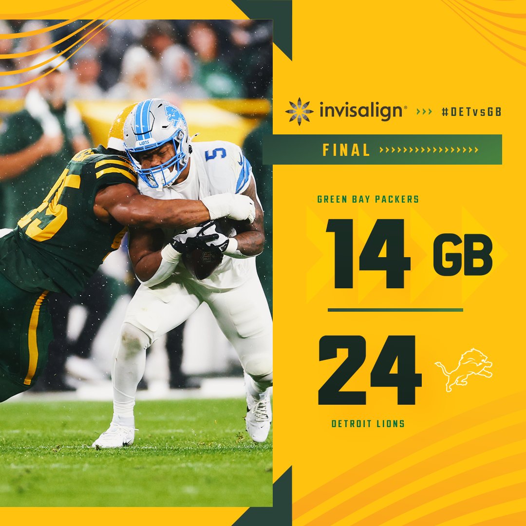 packers's tweet photo. Final https://t.co/3FGnGAfIHL
