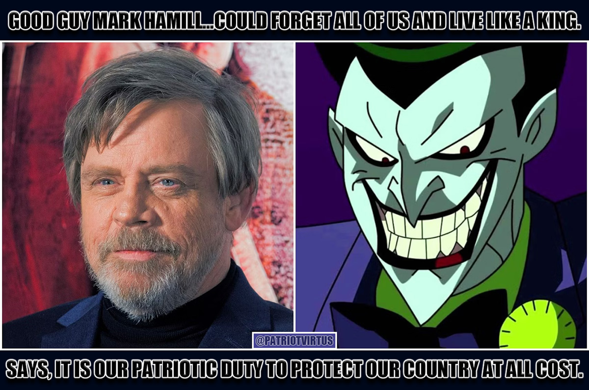 PatriotVirtus's tweet photo. Now is the time, I swear!!!
#TrumpWho?
@MarkHamill, for the love of the Force, please help me trend this, lol. #TrumpWho https://t.co/3r1W3CGXn2