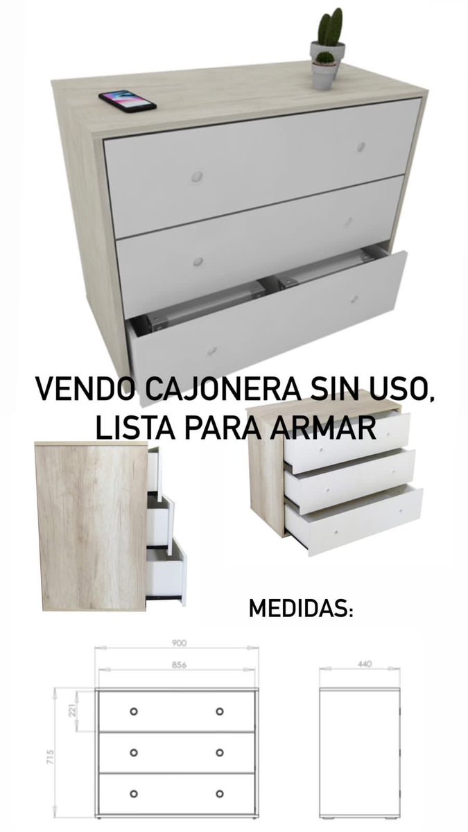 Martinatelleche's tweet photo. Ahora que cobraron o están por cobrar. 
Quien me compra esta cajonera????? https://t.co/WwdT1WYw5f