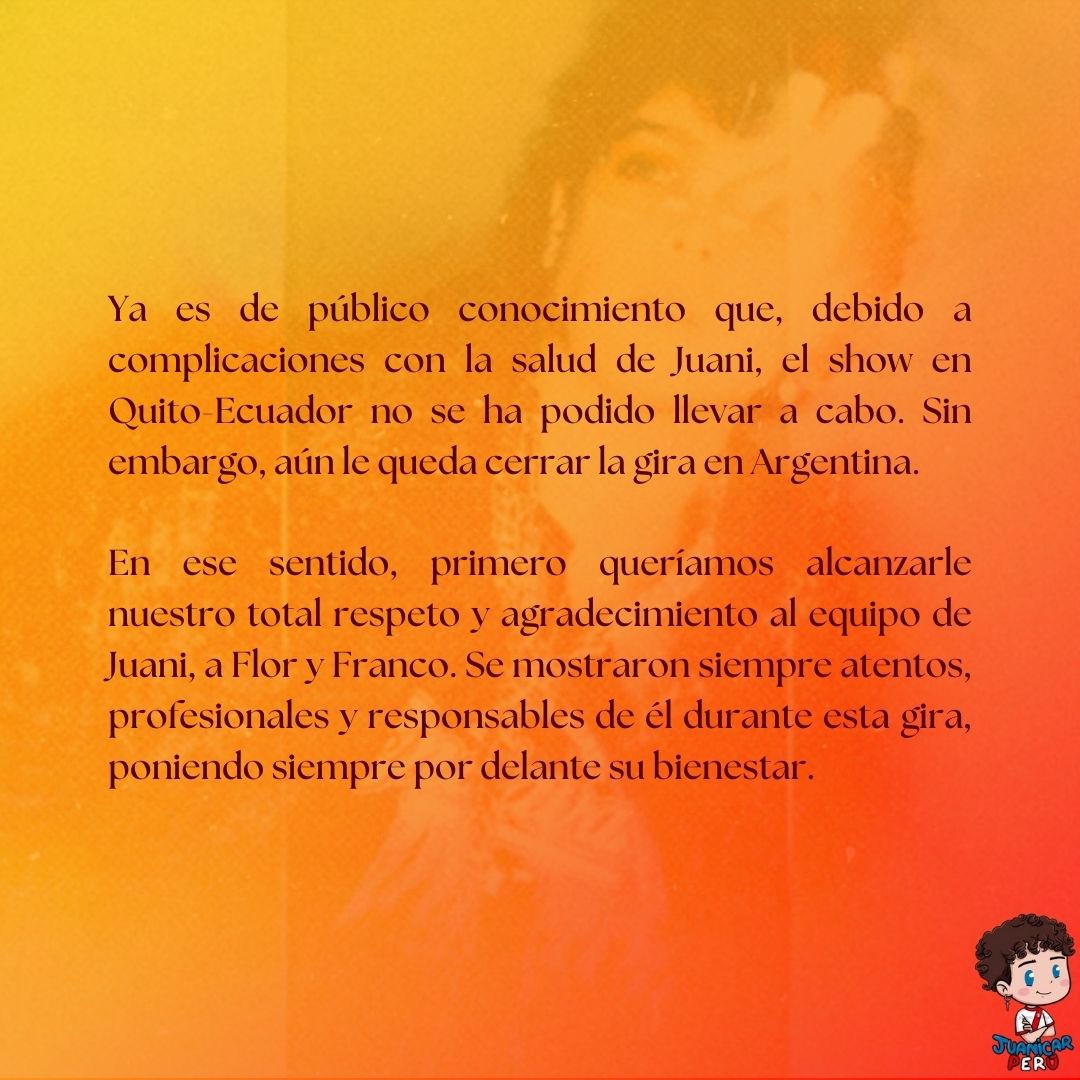 juanicarperu's tweet photo. Mensaje al público, de parte de JuanicarPerú🩵 https://t.co/e8MtF5BNjW