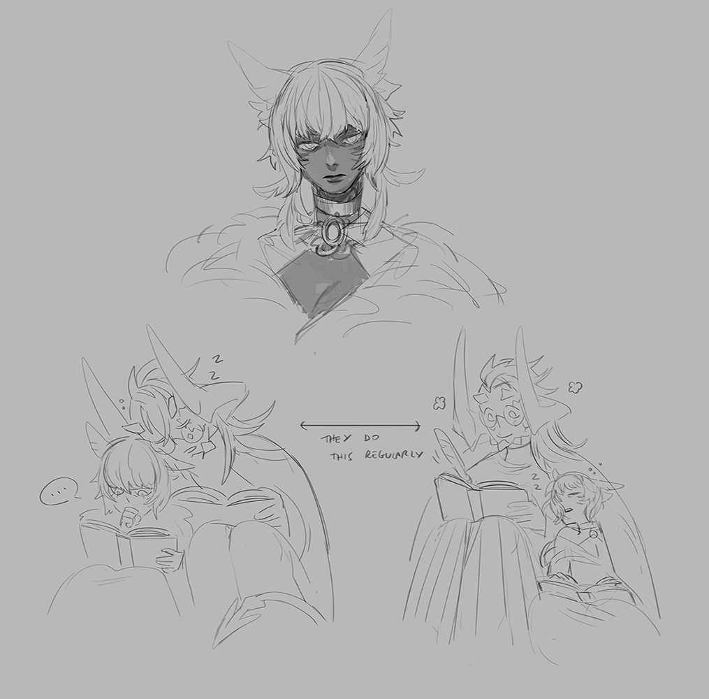 dreadwyrmsz's tweet image. doodles from tonight