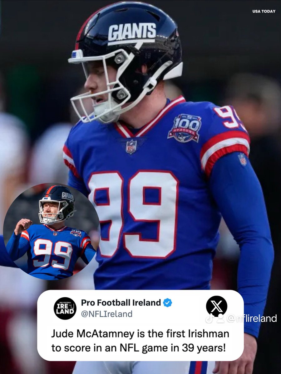 McQuaidNFL's tweet photo. History tonight from Jude McAtamney. https://t.co/MymjgHe27D
