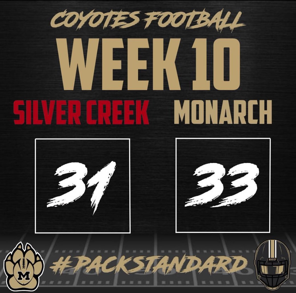 Monarch Coyotes Football tweet media