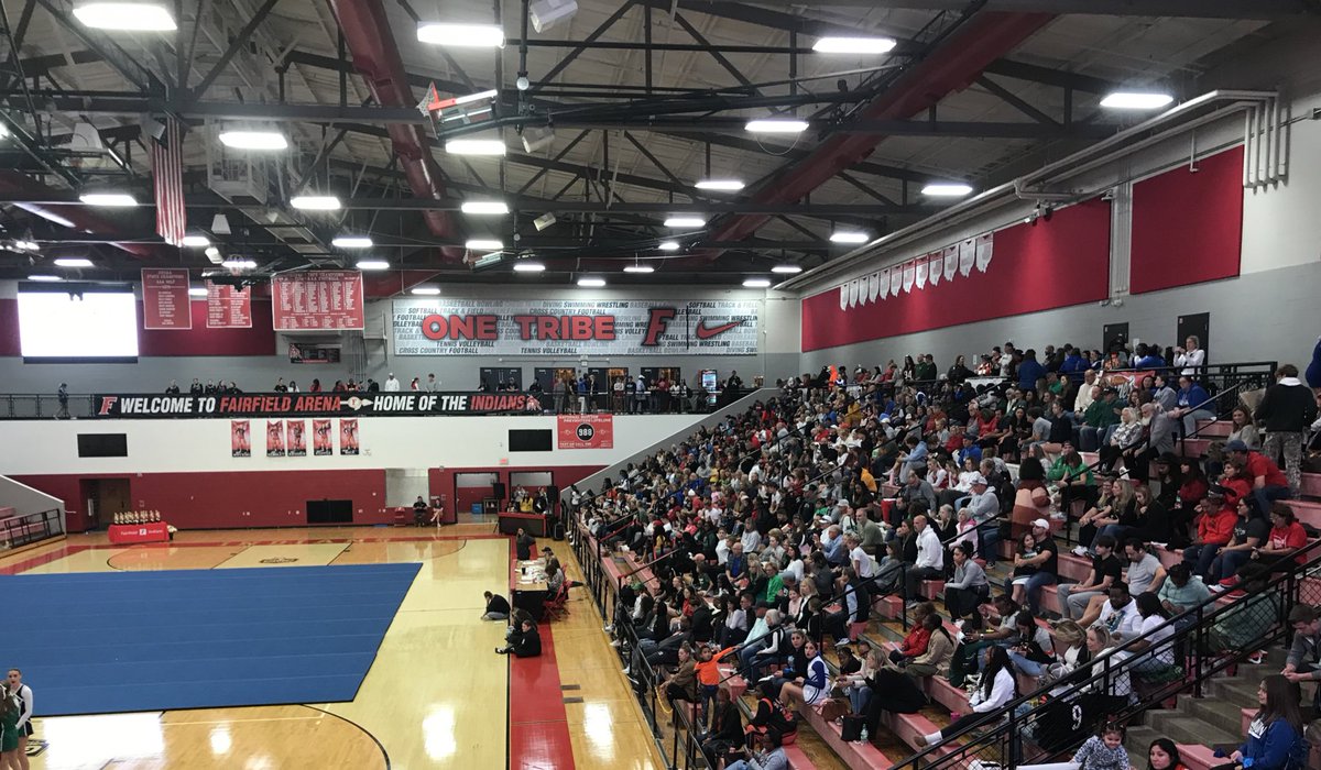 fcsdathletics's tweet photo. What a day for the Fairfield Cheer and Dance Teams! Multiple trophies won at the @gmcsports Cheer and Dance Expo! 

The top honors to @coacheflaig and the Varsity Cheerleading Team for being named Grand Champions! 

#FairfieldPride #OneTribe https://t.co/X9hOX1PcfL