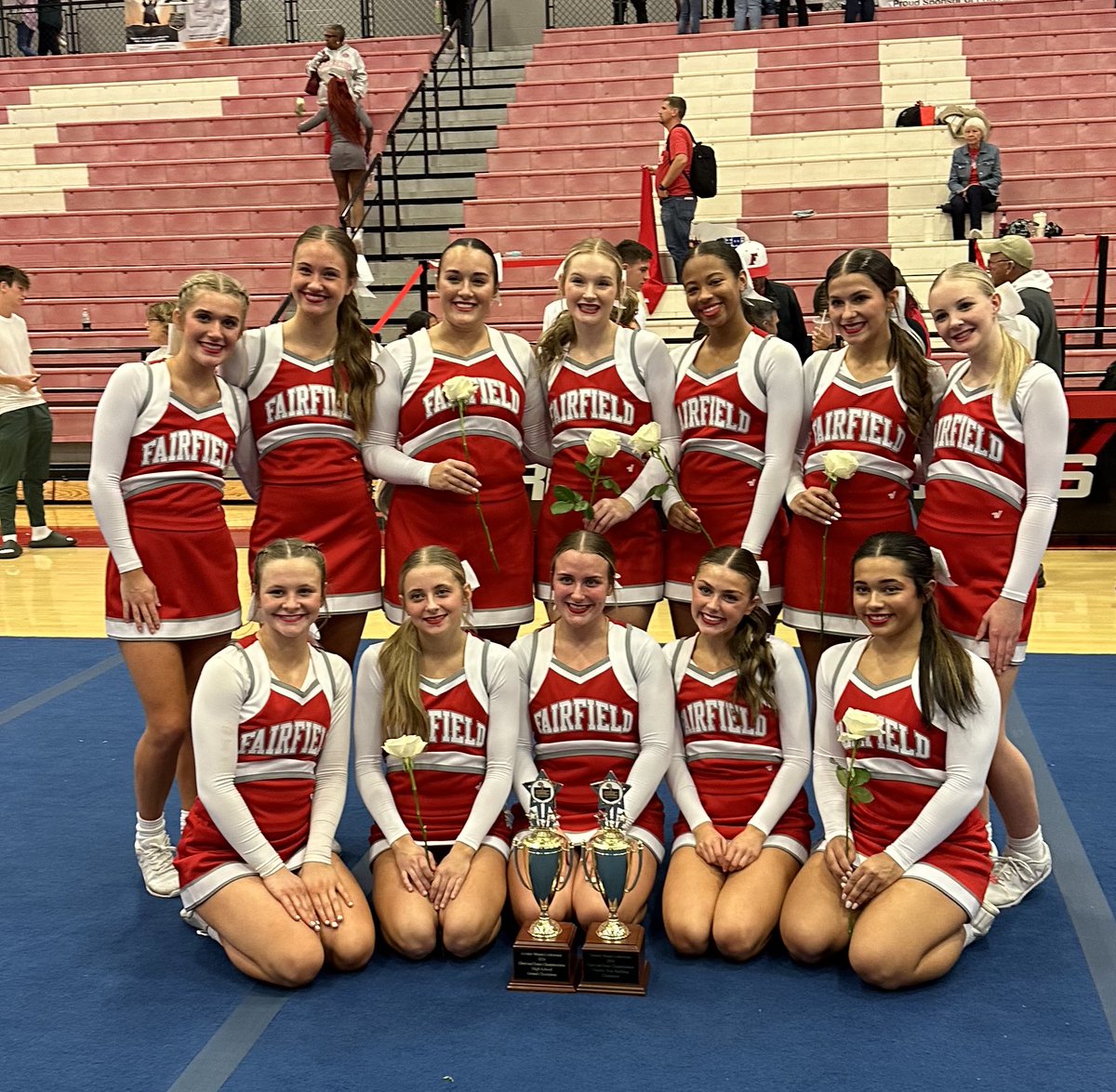 Aaron Blankenship (@fcsdathletics) on Twitter photo What a day for the Fairfield Cheer and Dance Teams! Multiple trophies won at the <a href="/gmcsports/">GMC Sports</a> Cheer and Dance Expo!
The top honors to <a href="/coacheflaig/">FHS Cheerleading</a> and the Varsity Cheerleading Team for being named Grand Champions!
#FairfieldPride #OneTribe What a day for the Fairfield Cheer and Dance Teams! Multiple trophies won at the <a href="/gmcsports/">GMC Sports</a> Cheer and Dance Expo!
The top honors to <a href="/coacheflaig/">FHS Cheerleading</a> and the Varsity Cheerleading Team for being named Grand Champions!
#FairfieldPride #OneTribe