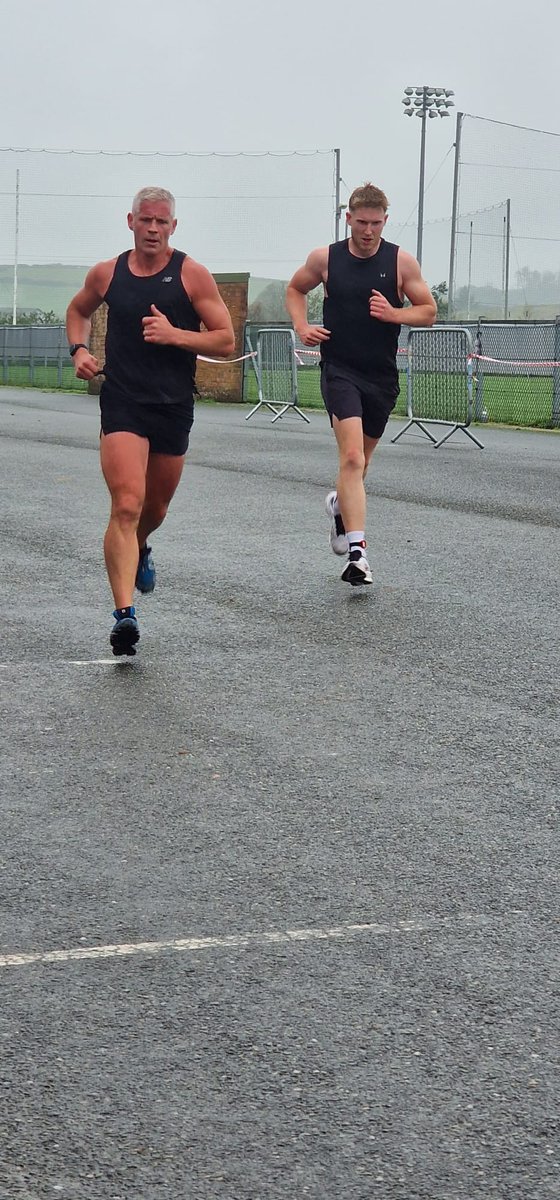 Glenbeg / Glenburrisk and neighbours Duo, competing on home soil in Galbally's first Hyrox.