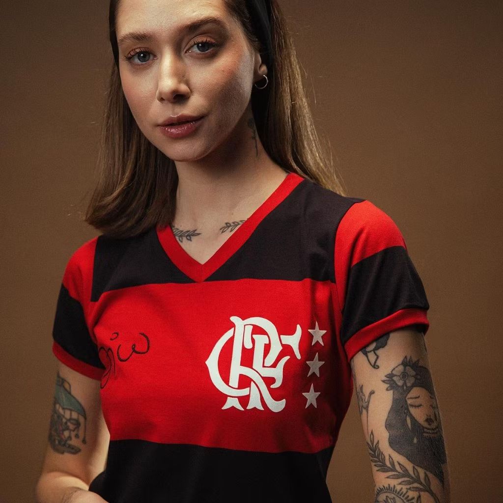 Nileide's tweet photo. #FLAxCAM Dê uma olhada em Camisa Flamengo Feminina Retrô Baby Look 1981 Zico Libertadores por R$179,90. Compre na Shopee agora! https://t.co/FlcWYZj1OC https://t.co/ntNhWfDGNC