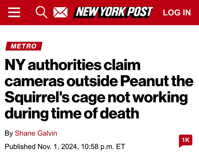 BREAKING: Circumstances Surrounding Peanut the Squirrel’s Death Leave Many Wondering What He Knew About Hillary Clinton