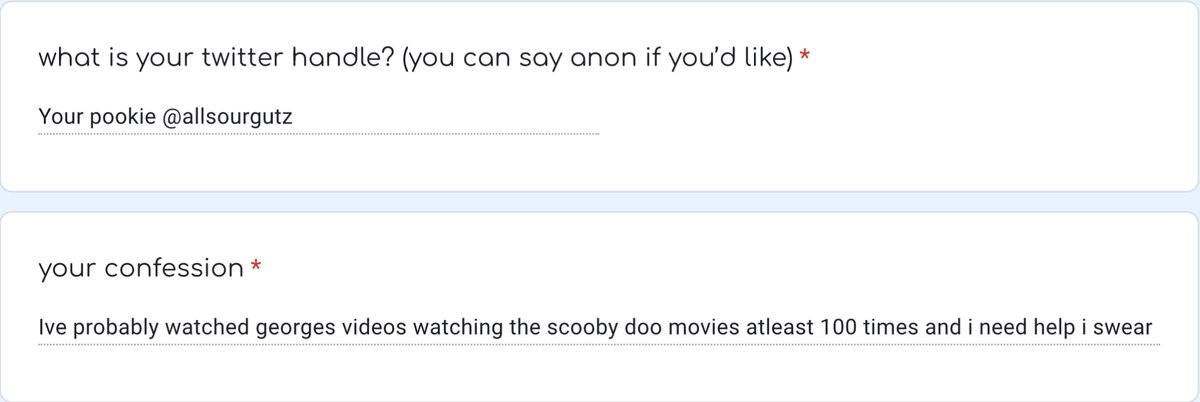 georgeiconfess's tweet photo. from my pookie, @allsourgutz: ‘Ive probably watched georges videos watching the scooby doo movies…‘ I watched it my first time going on an aeroplane lol https://t.co/UTE3W1LeEt
