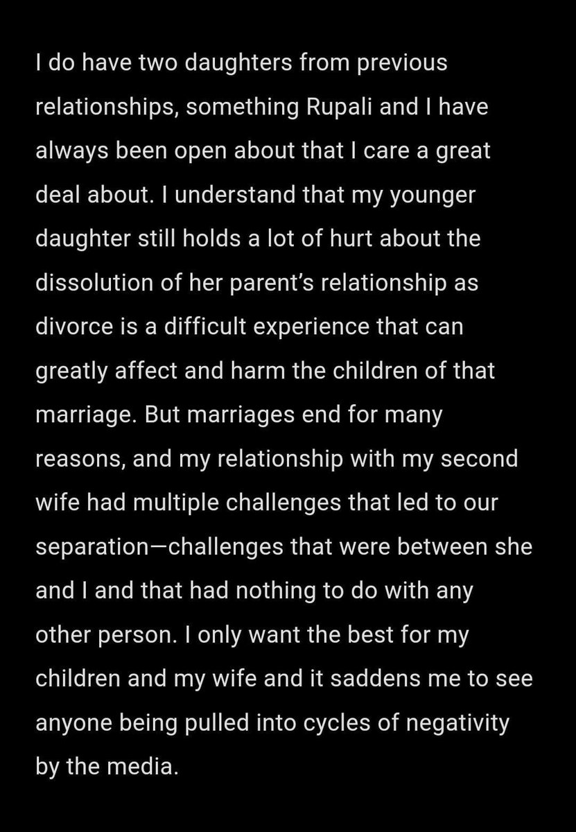 A sincere reflection on recent remarks.