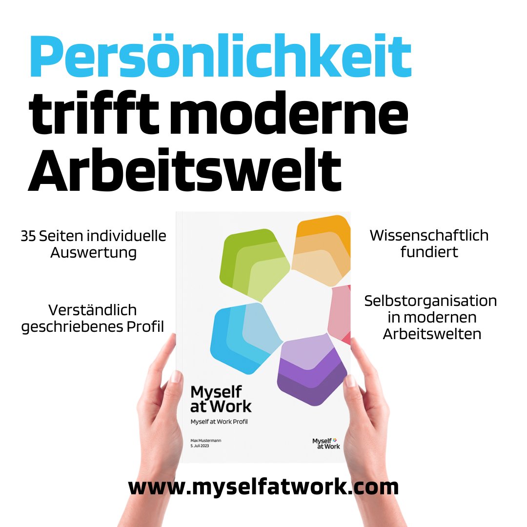 Unsere Markteinführung endet zum 31.12., und damit auch der Sonderpreis, den wir euch zum Start anbieten konnten. Wer sich also noch Profile zu diesem Sonderpreis sichern möchte, hat bis zum 31.12. Zeit.
myselfatwork.com
#specialprice #teamdevelopment #personality