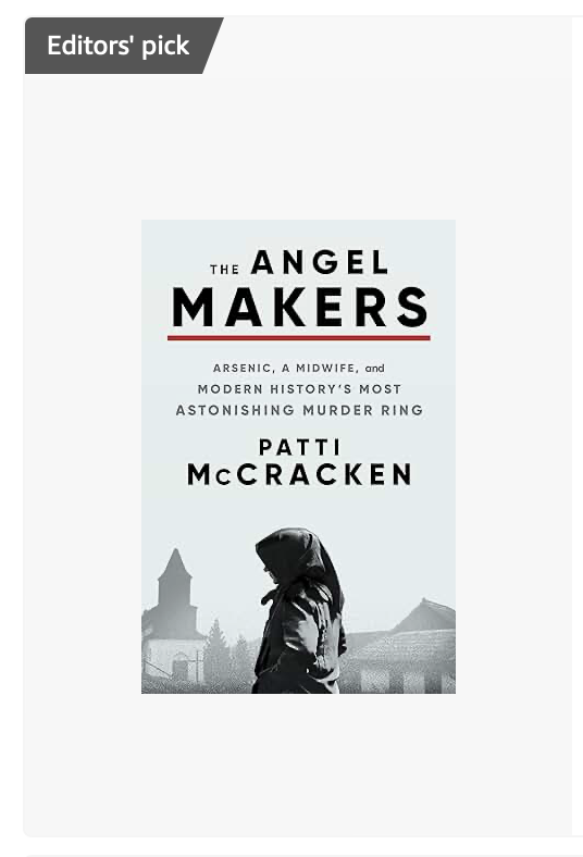 Editor's Pick. We do like that‼️
#editorspick #bookstoread  #angelmaker #theangelmakers #angelmakers