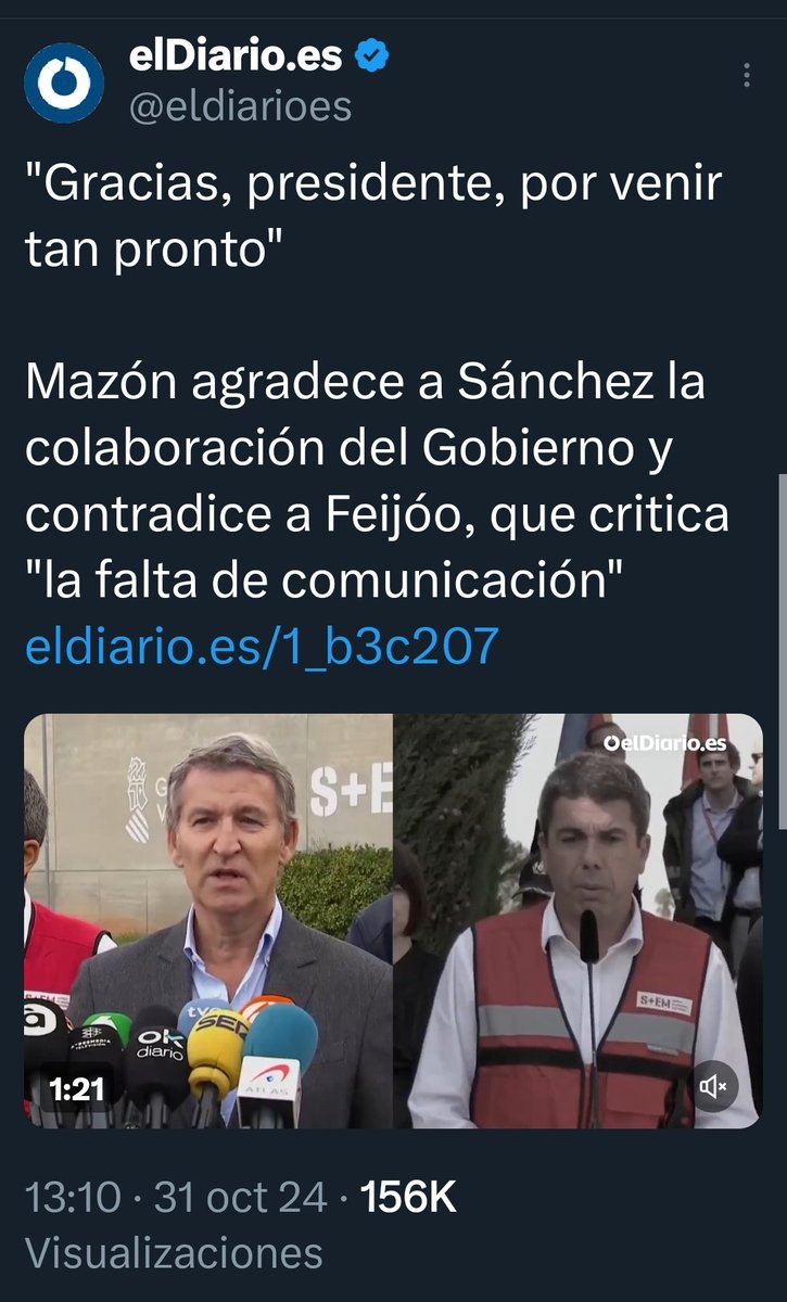 Zarok_'s tweet photo. @carlos_mazon_ Esto fue el jueves, sinvergüenza. Sin luz, ni agua, con cadáveres de familiares en las casas, y usted agradeciendo la visita del tirano @sanchezcastejon para hacerse la foto por la mañana, y por la tarde solicitando al Ejército. 

Dimita ya. https://t.co/ln4Ybpcug0