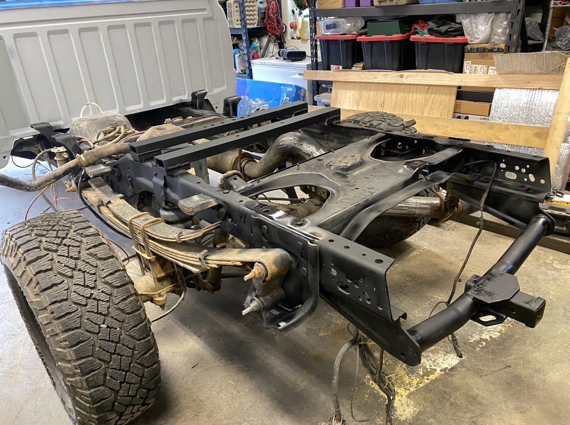 Modrn_Barbarian's tweet image. The limbo that I have been stuck in for the last few months that will continue until the new year at least has been enraging, how ever it has at least allowed me time to work on the flat bed for the truck. Some #weldingporn at the for those of you that enjoy that sort of thing.