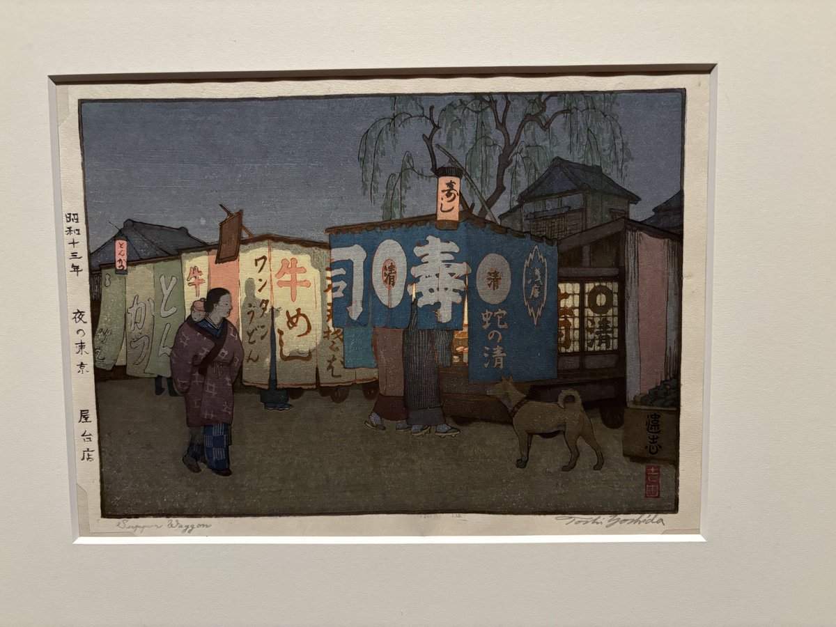 Spent All Saints’ Day at Dulwich Picture Gallery admiring three generations of Yoshida woodblock prints. Nothing says ‘honoring the saints’ like a deep dive into breathtaking Japanese landscapes. ❤️