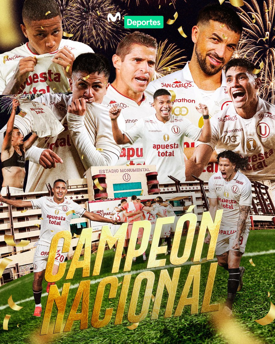 ¡¡𝐔𝐍𝐈𝐕𝐄𝐑𝐒𝐈𝐓𝐀𝐑𝐈𝐎 𝐄𝐒 𝐄𝐋 𝐁𝐈𝐂𝐀𝐌𝐏𝐄𝐎́𝐍 𝐍𝐀𝐂𝐈𝐎𝐍𝐀𝐋!! 🏆🏆

🔝 El cuadro crema se quedó con un nuevo título local luego de igualar sin goles ante Los Chankas CYC pero, tras la caída de Alianza Lima, se consagró por segundo año consecutivo.