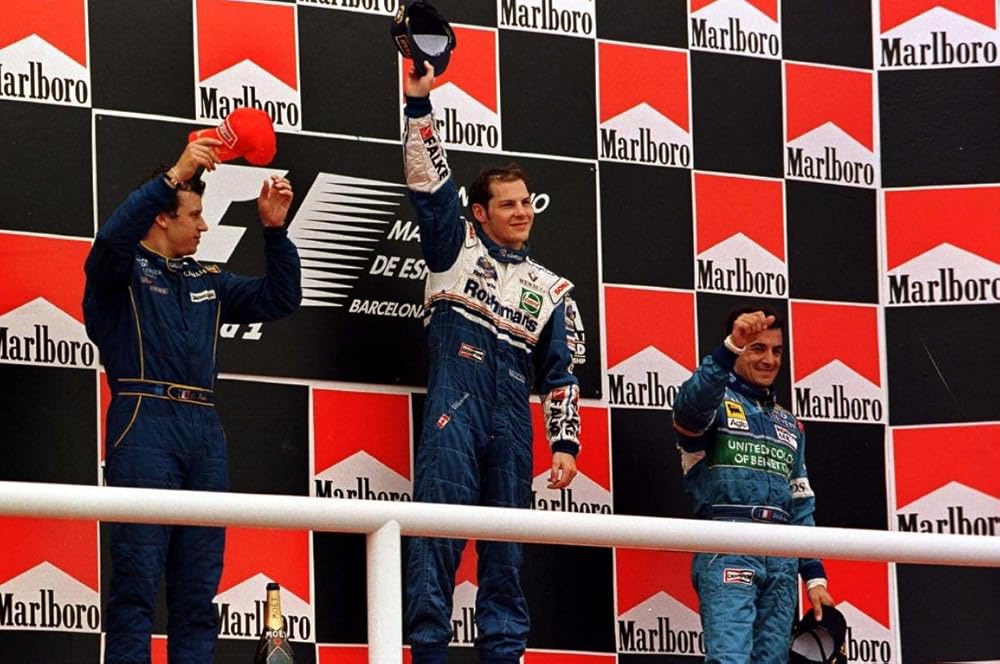 1997_f1's tweet photo. The last time two Frenchmen stood on the podium…
Spain 1997.
#F1 #F11997 https://t.co/AbsHyUw1KI