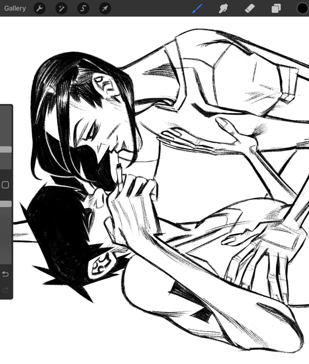 sorry I cant stop it 😭 
/wip/

#gorillaz #murdoc #ace